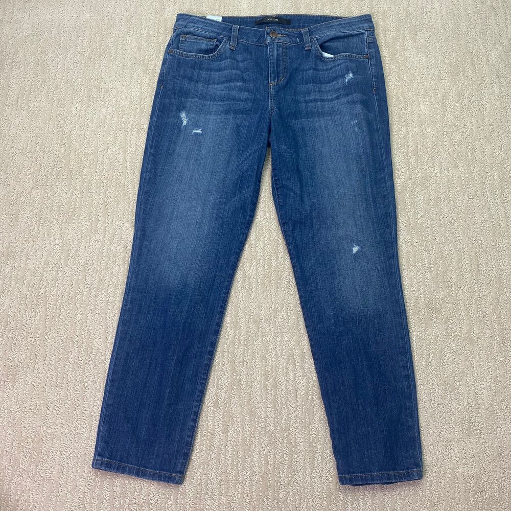 Joe's Jeans Blue Denim Distressed‎ Womens Size 29